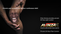 King Avinza Knee Ad Concept